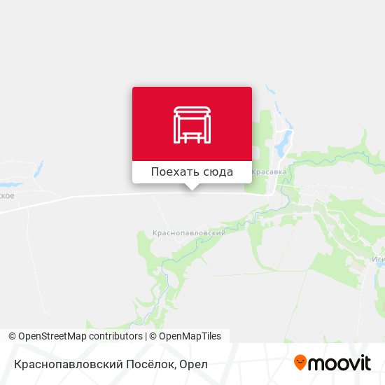Карта Краснопавловский Посёлок