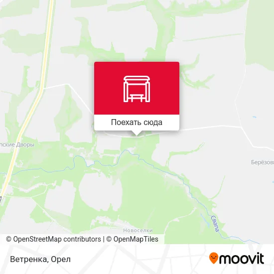 Карта Ветренка
