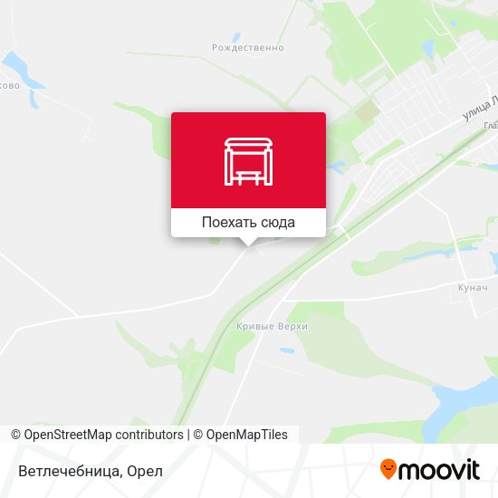Карта Ветлечебница