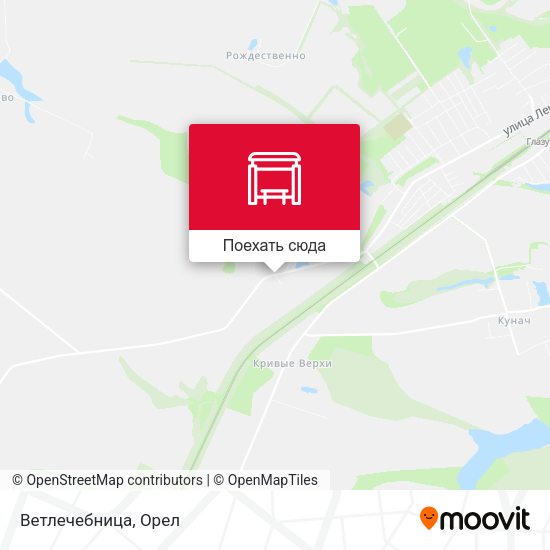Карта Ветлечебница