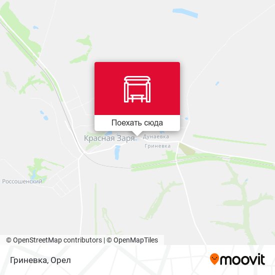 Карта Гриневка