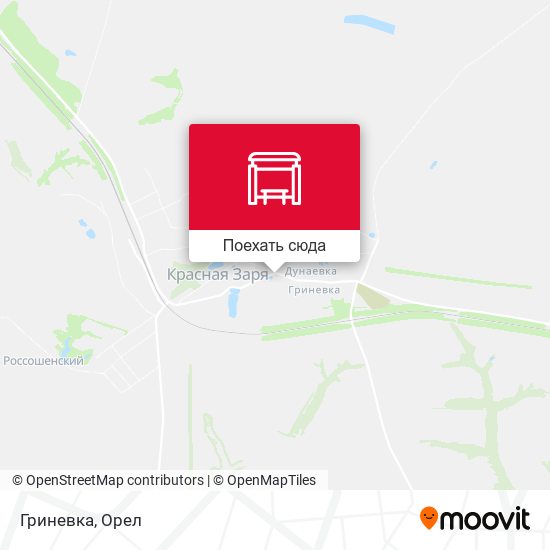 Карта Гриневка