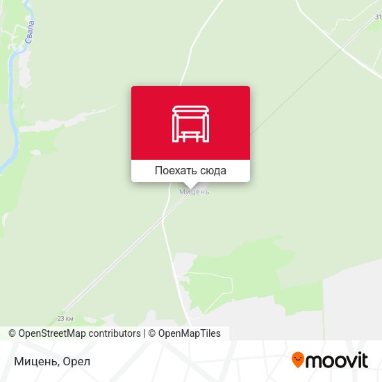 Карта Мицень