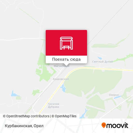Карта Курбакинская