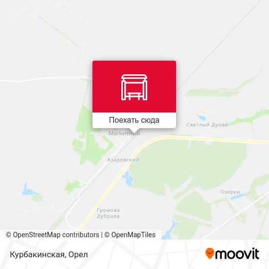 Карта Курбакинская