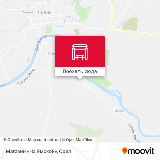 Карта Магазин «На Ямской»