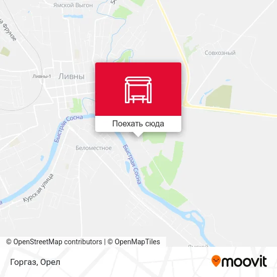 Карта Горгаз