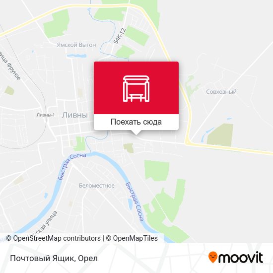 Карта Почтовый Ящик