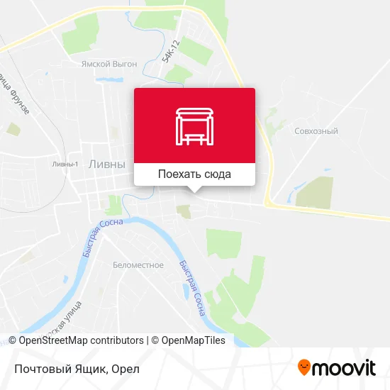 Карта Почтовый Ящик