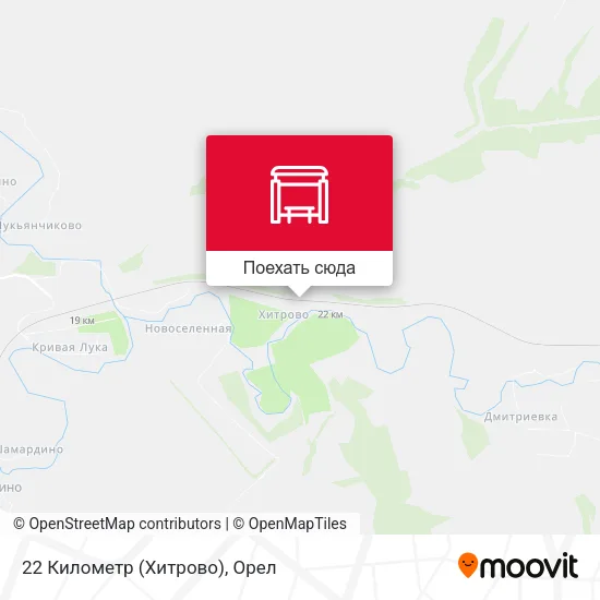 Карта 22 Километр (Хитрово)