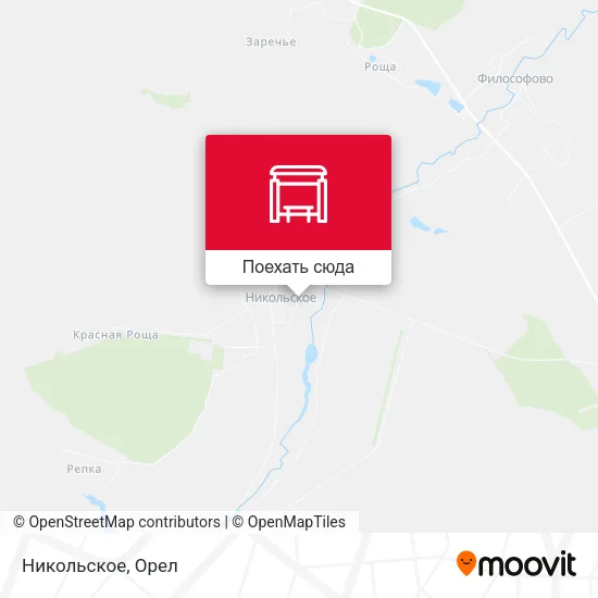 Карта Никольское