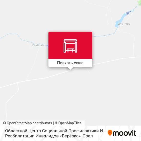 Карта Областной Центр Социальной Профилактики И Реабилитации Инвалидов «Берёзка»