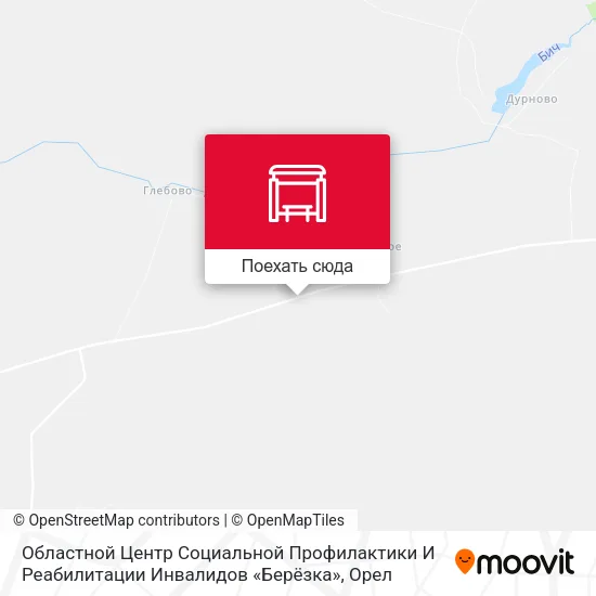 Карта Областной Центр Социальной Профилактики И Реабилитации Инвалидов «Берёзка»