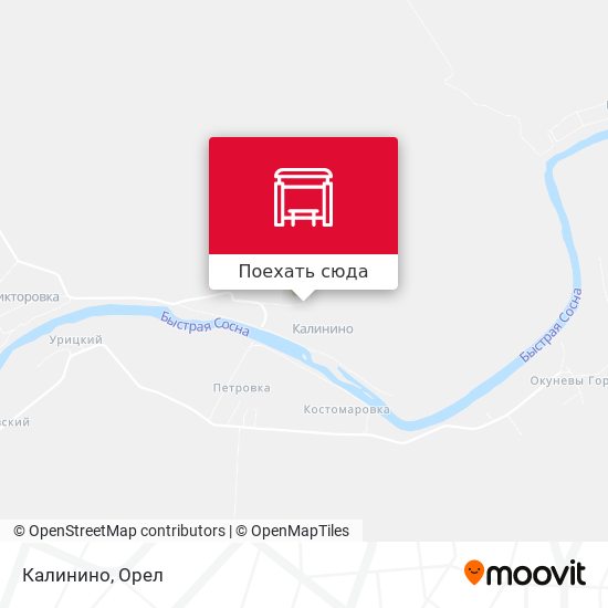 Карта Калинино