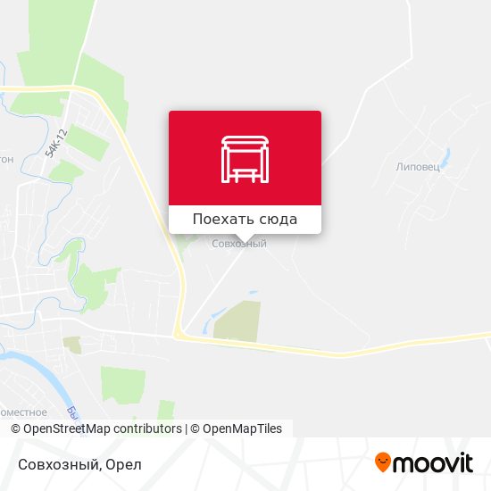 Карта Совхозный