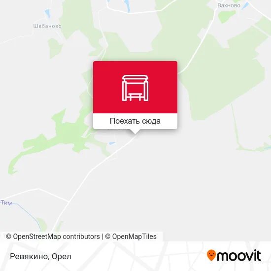 Карта Ревякино