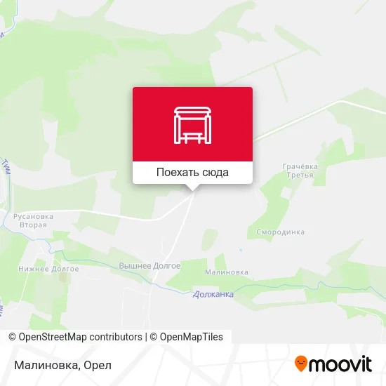 Карта Малиновка