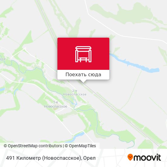 Карта 491 Километр (Новоспасское)