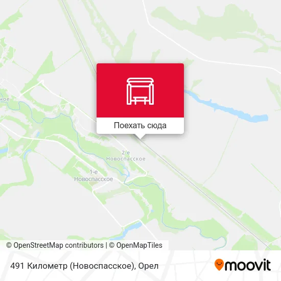 Карта 491 Километр (Новоспасское)