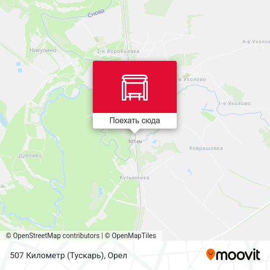 Карта 507 Километр (Тускарь)