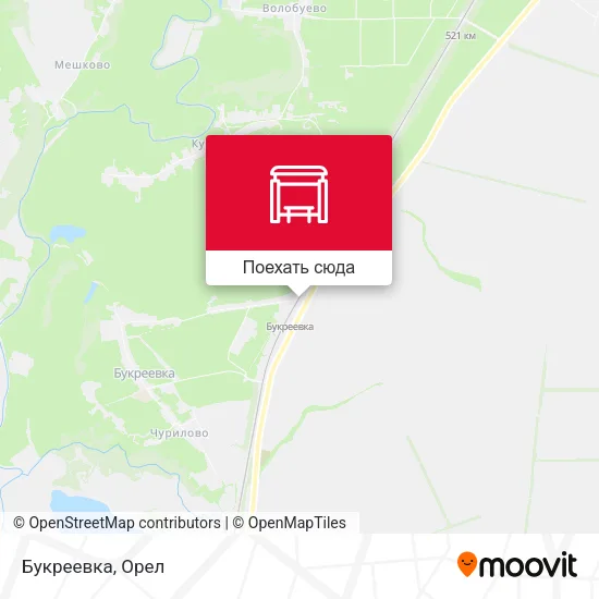 Карта Букреевка