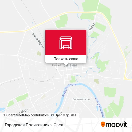 Карта Городская Поликлиника