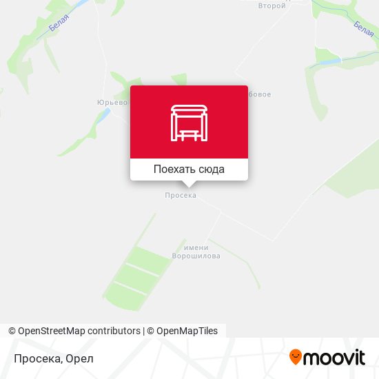 Карта Просека