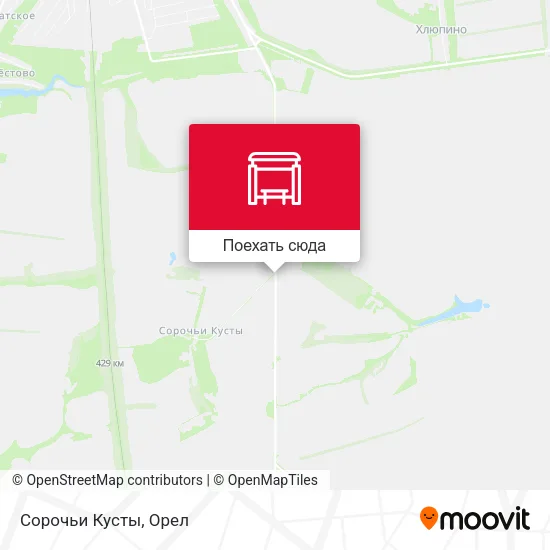 Карта Сорочьи Кусты