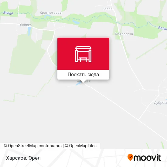 Карта Харское