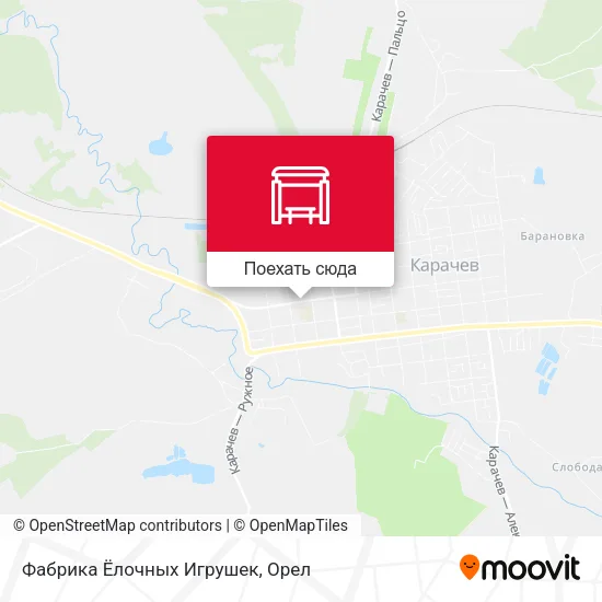 Карта Фабрика Ёлочных Игрушек
