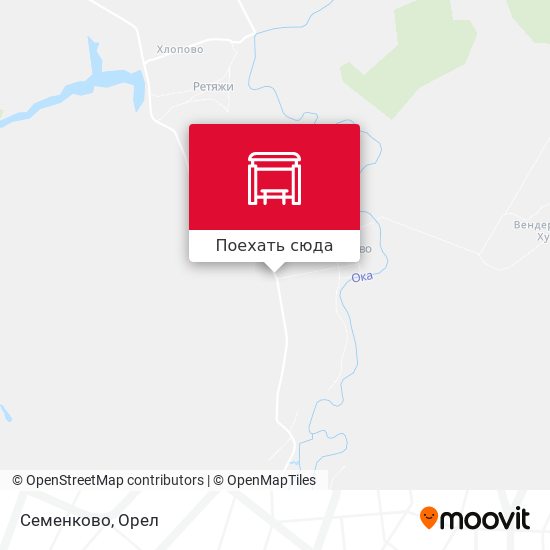 Карта Семенково
