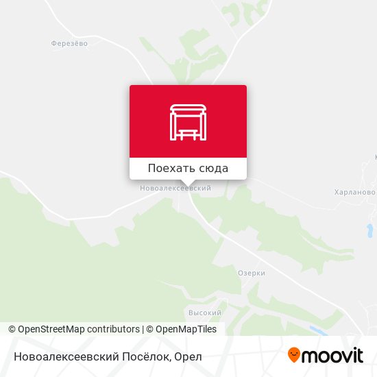 Карта Новоалексеевский Посёлок