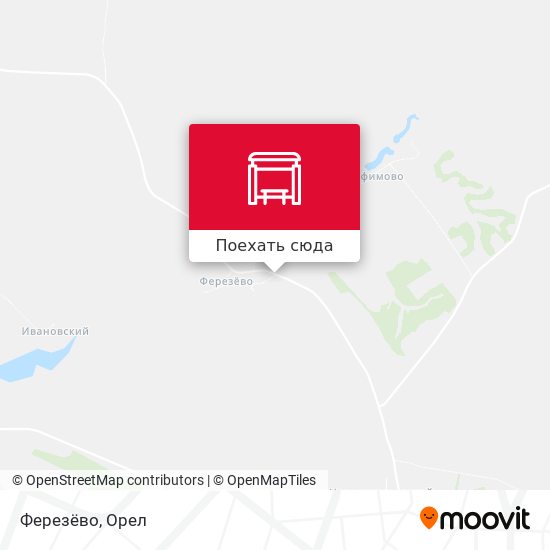Карта Ферезёво