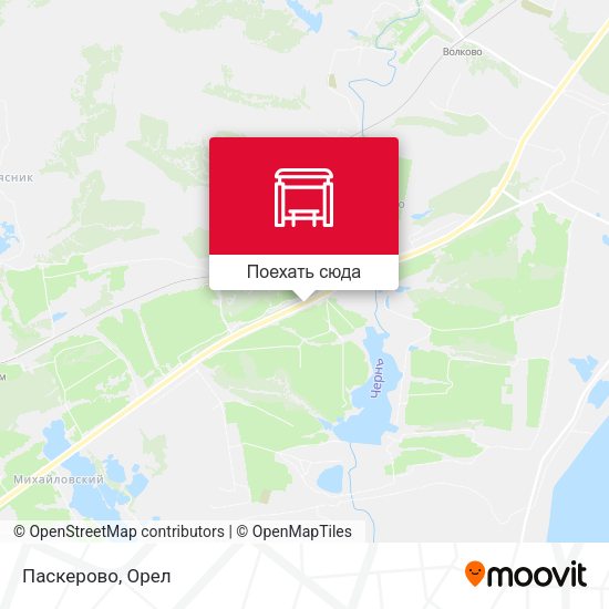 Карта Паскерово