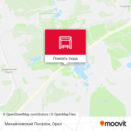 Карта Михайловский Посёлок