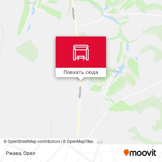 Карта Ржава