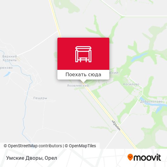 Карта Умские Дворы