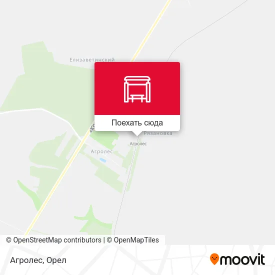 Карта Агролес