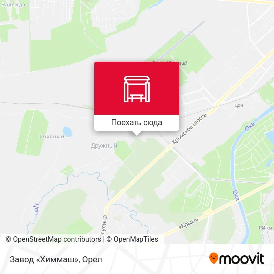 Карта Завод «Химмаш»