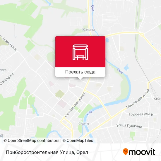 Карта Приборостроительная Улица