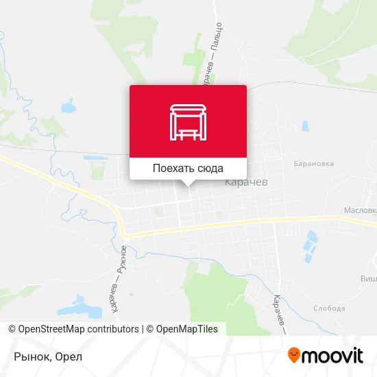 Карта Рынок