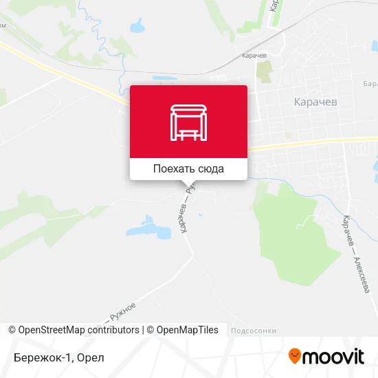 Карта Бережок-1