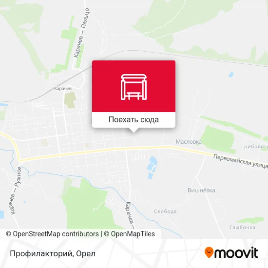 Карта Профилакторий