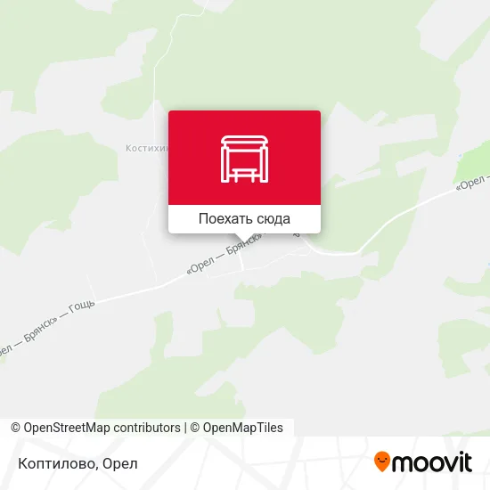 Карта Коптилово