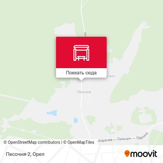 Карта Песочня-2