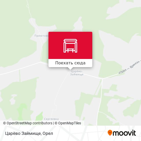 Карта Царёво Займище