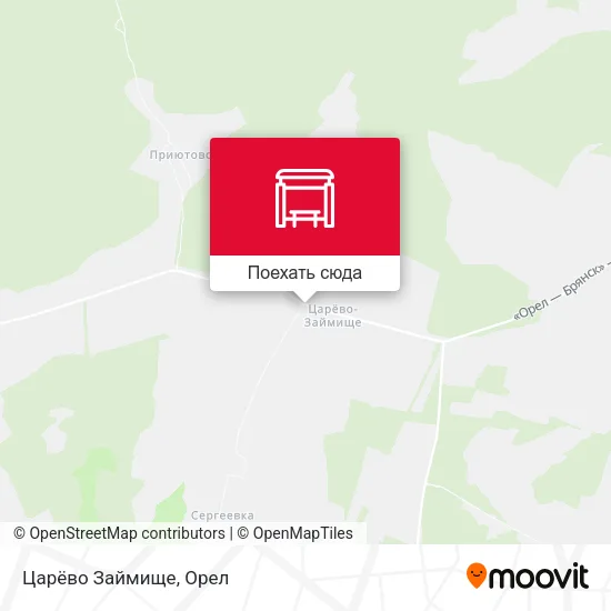 Карта Царёво Займище