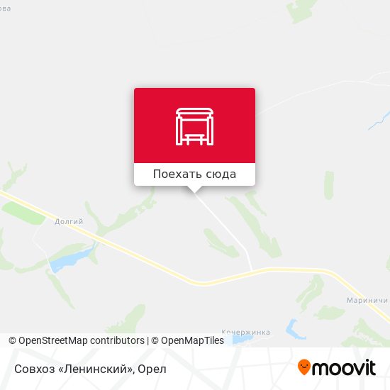 Карта Совхоз «Ленинский»