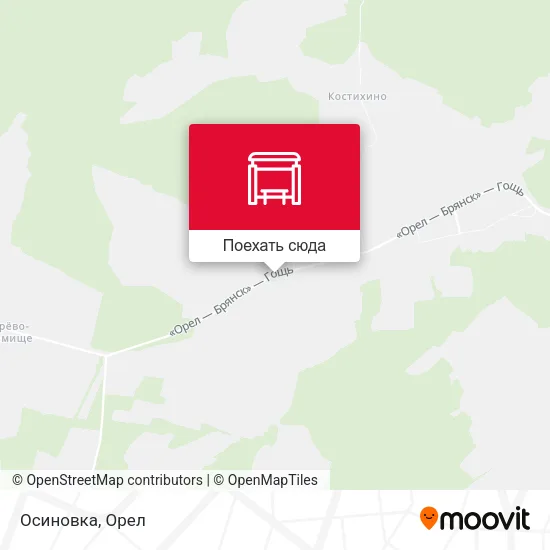 Карта Осиновка