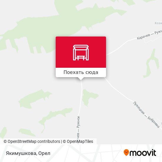 Карта Якимушкова
